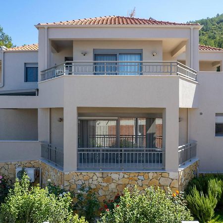 Louloudis Pool Villa Szkála Rahoníu Kültér fotó
