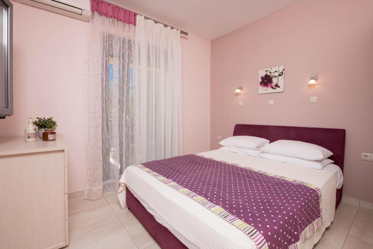 Louloudis Pool Villa Szkála Rahoníu Kültér fotó